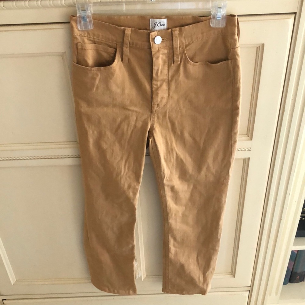 J. Crew Camel Cropped Women's Pants